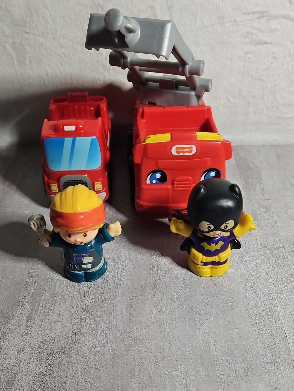 Little People And Fire Truck, Fire Chief